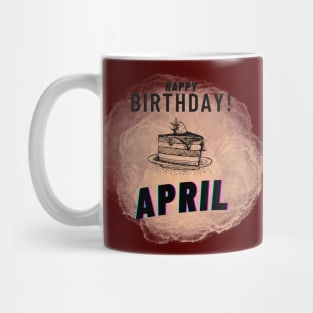 Birthday April #4 Mug